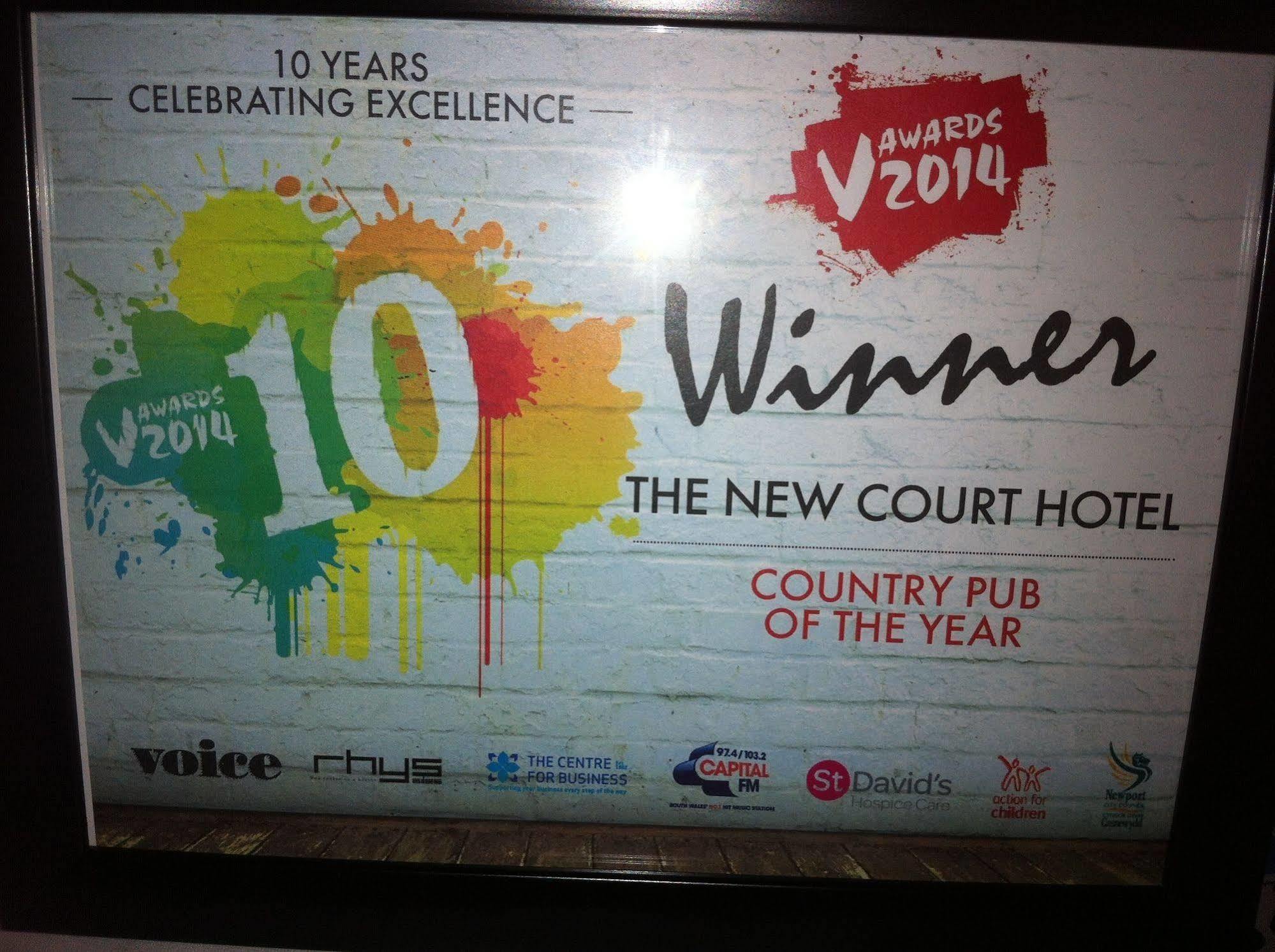 The New Court Inn Usk Esterno foto